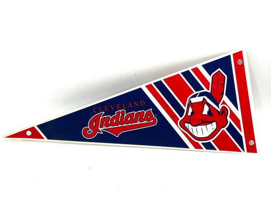 Cleveland Indians Vintage 1994 MLB Mini Pennant By PK Products