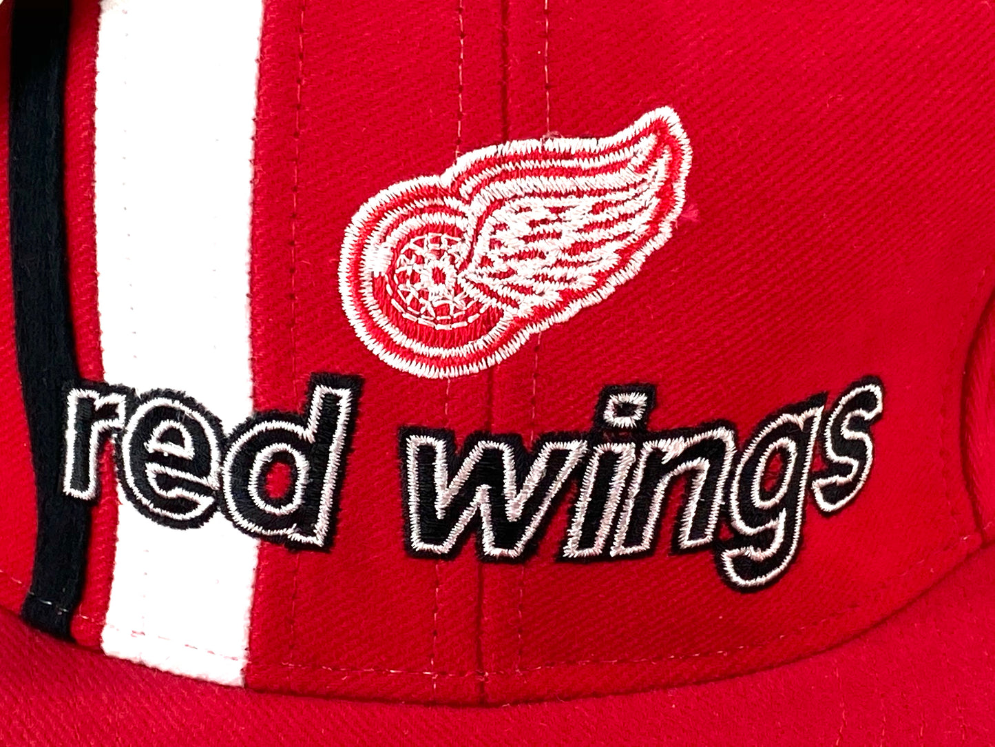 Detroit Red Wings Vintage NHL Cotton NOS Logo Hat by Logo Athletic