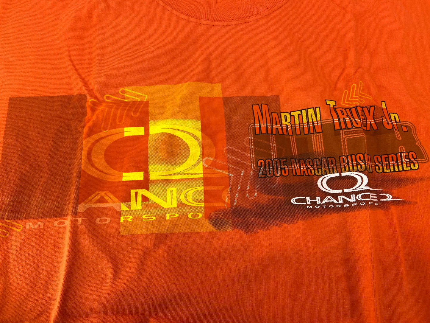 Martin Truex Jr. 2005 NASCAR Busch Series T-Shirt NOS by Chase Authentics