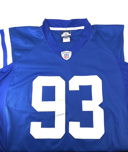 Dwight Freeney #93 NFL Indianapolis Colts Size 50 Stitched Used Jersey