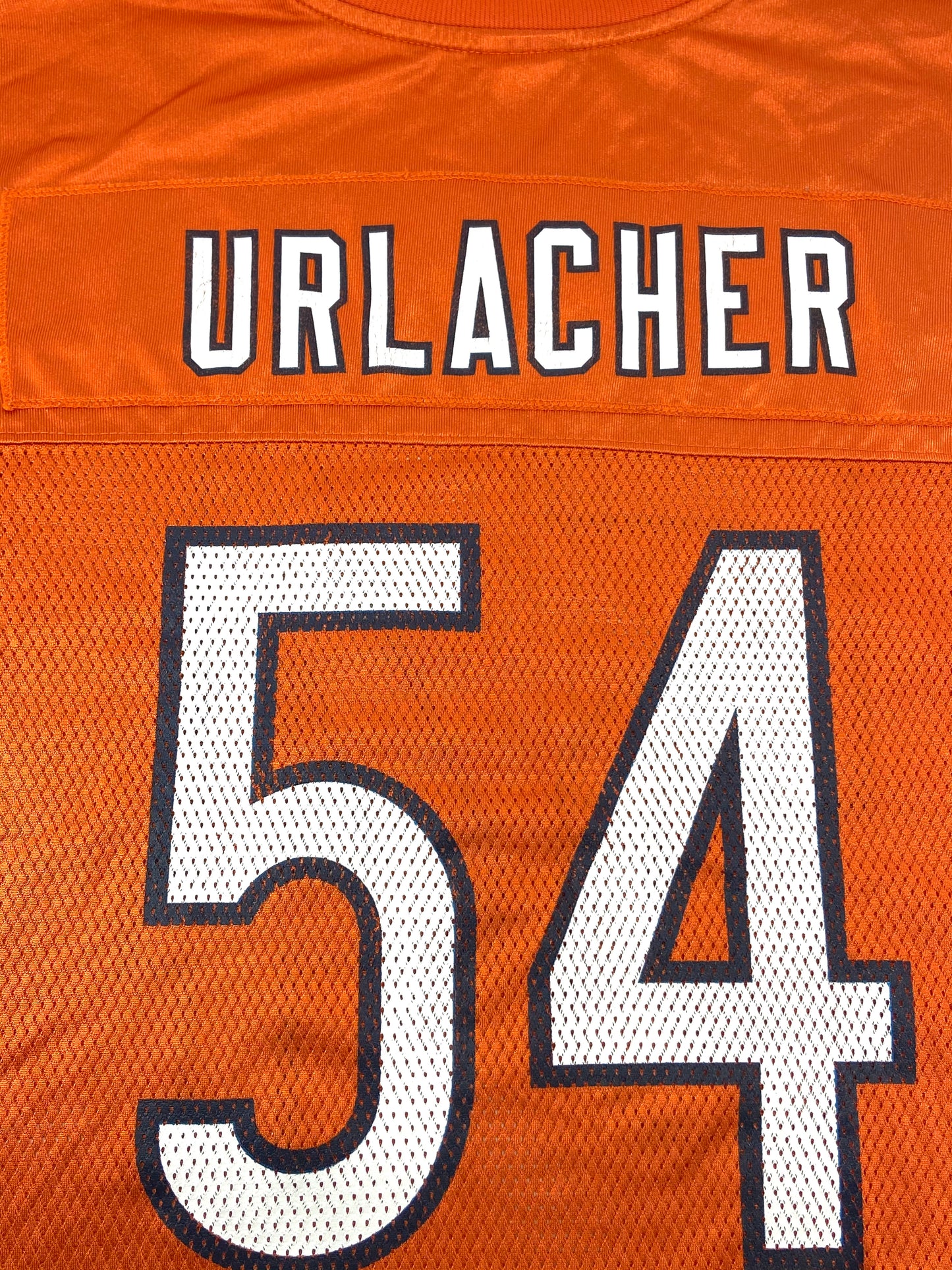 Brian Urlacher NFL Chicago Bears #54 Size Medium Print Jersey Used