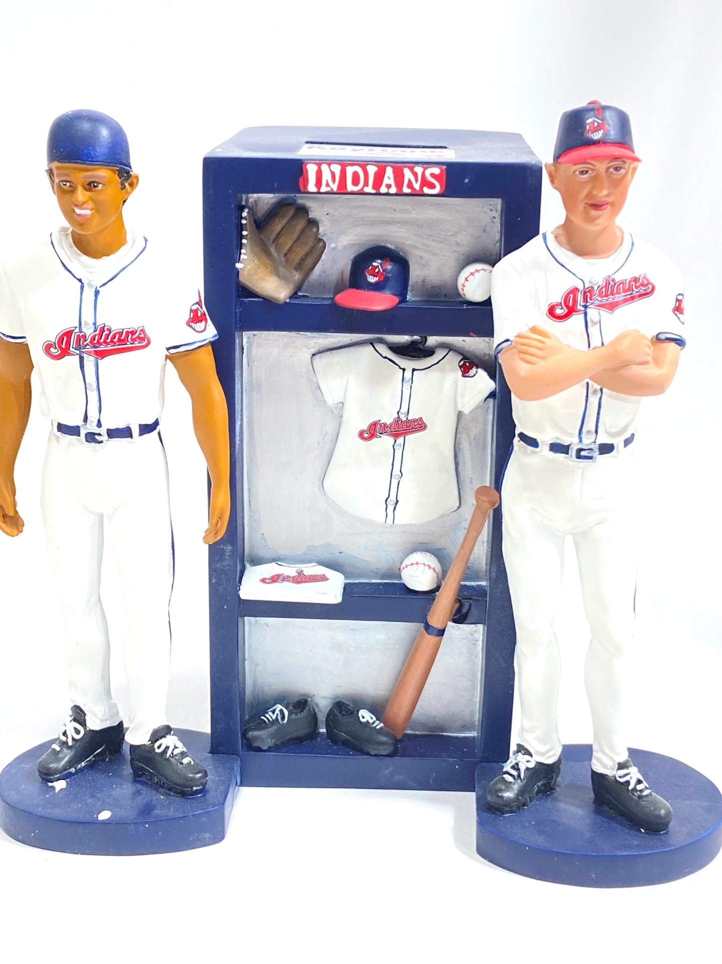 Victor Martinez/Travis Hafner 2007 Cleveland Indians NOS MLB Key Bank Locker by Alliance Marketing Partners