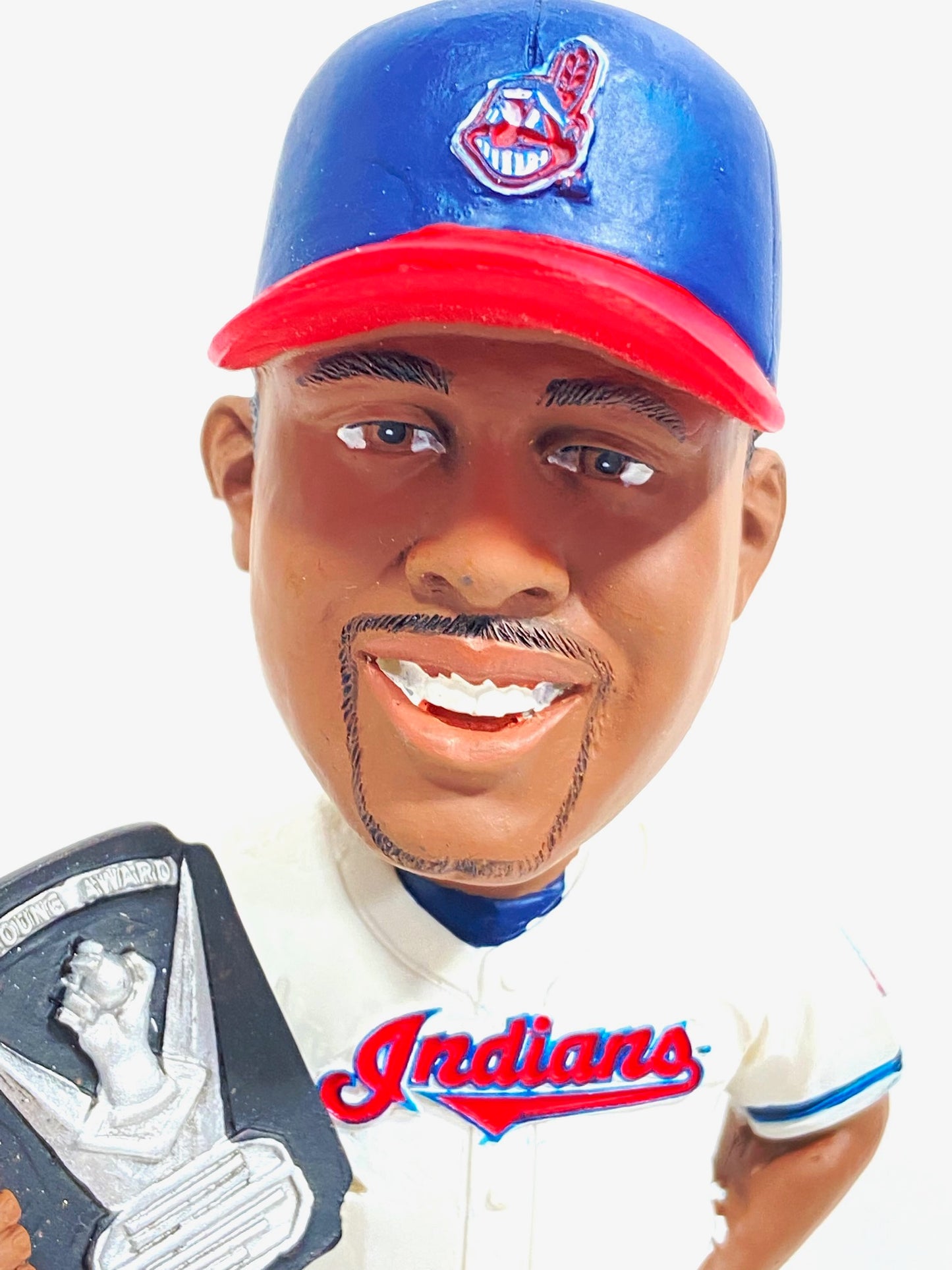 CC Sabathia 2008 Cleveland Indians MLB "Cy Cy Sabathia" Cy Young Bobblehead (Used) by Bensusson Deutsch & Associates