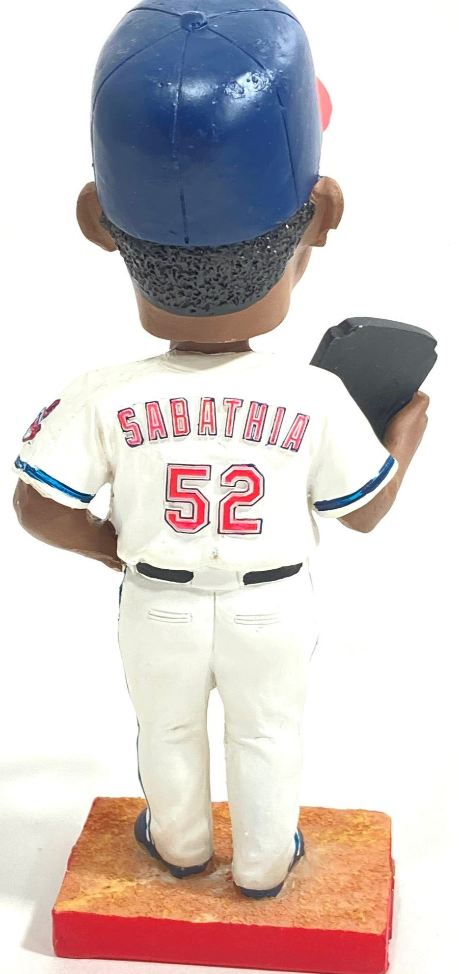 CC Sabathia 2008 Cleveland Indians MLB "Cy Cy Sabathia" Cy Young Bobblehead (Used) by Bensusson Deutsch & Associates