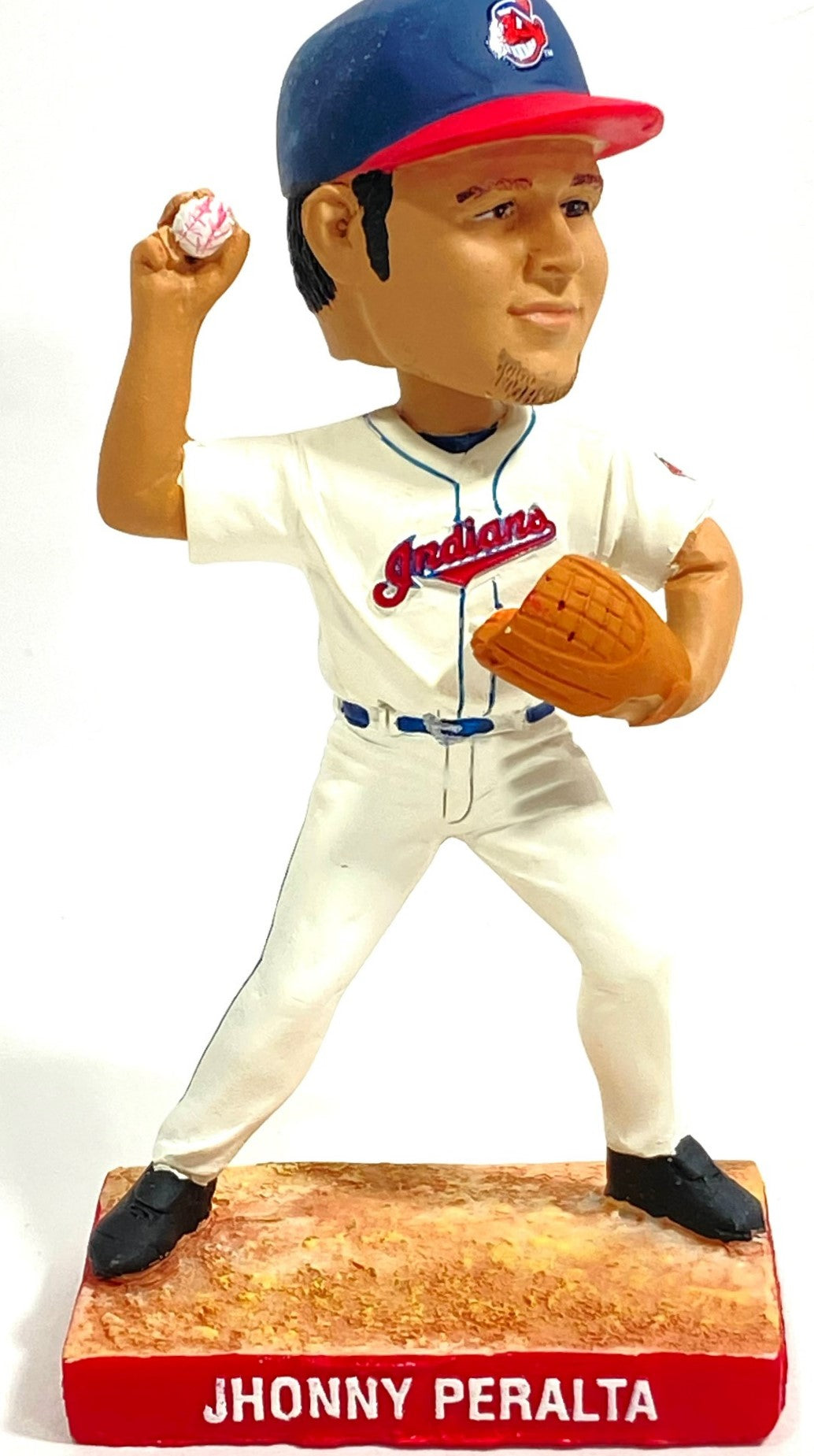 Jhonny Peralta 2008 MLB Cleveland Indians MLB Bobblehead (Used) By BD&A