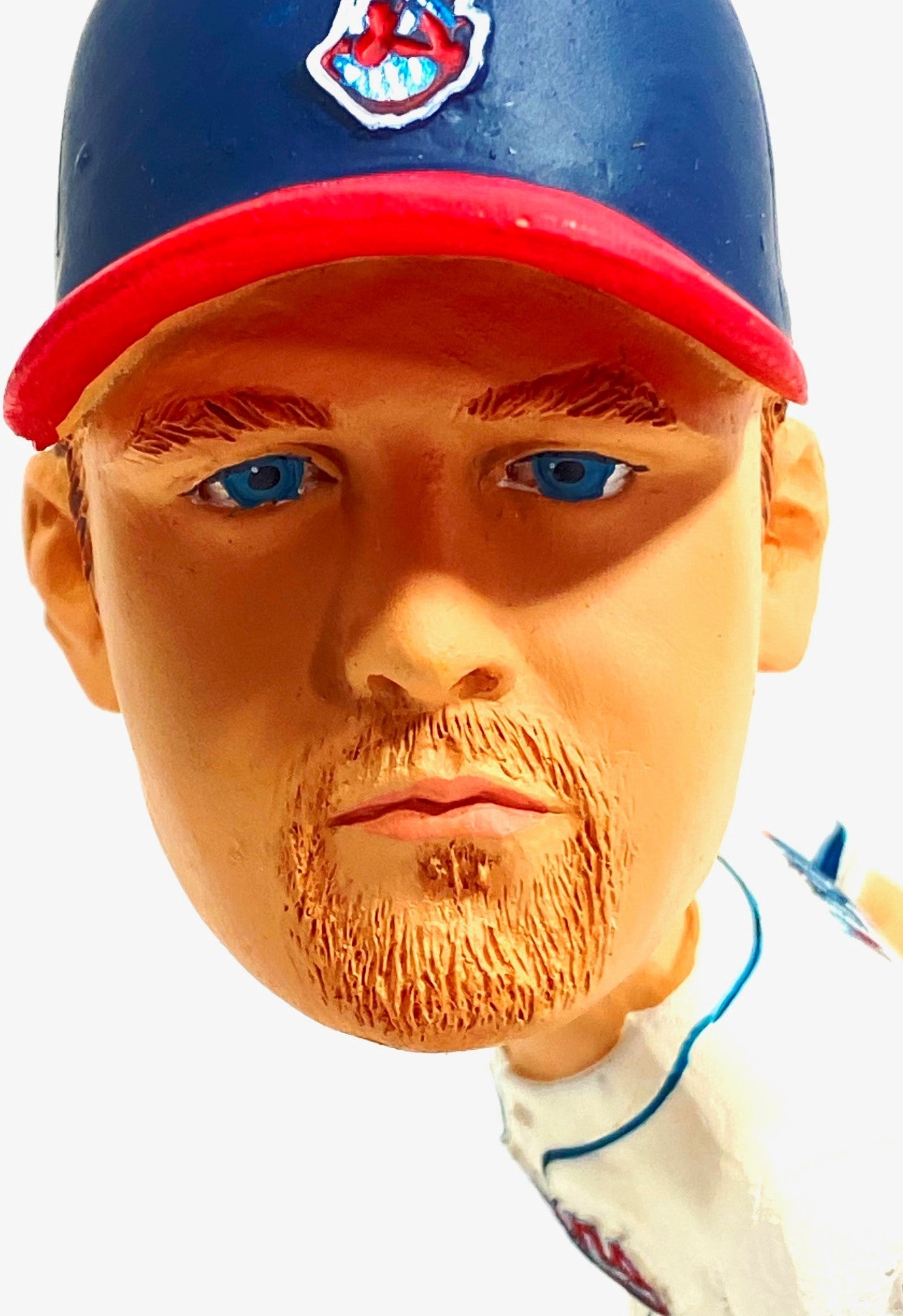 Kerry Wood 2009 MLB Cleveland Indians Mini-Bobblehead (Used) by BD&A