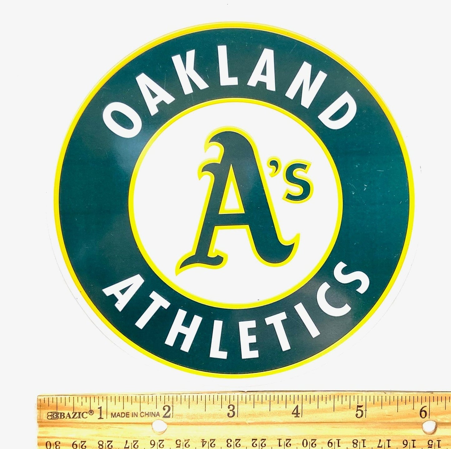 Oakland A's 5 3/4" Coaster Set (4) Used By Unknown
