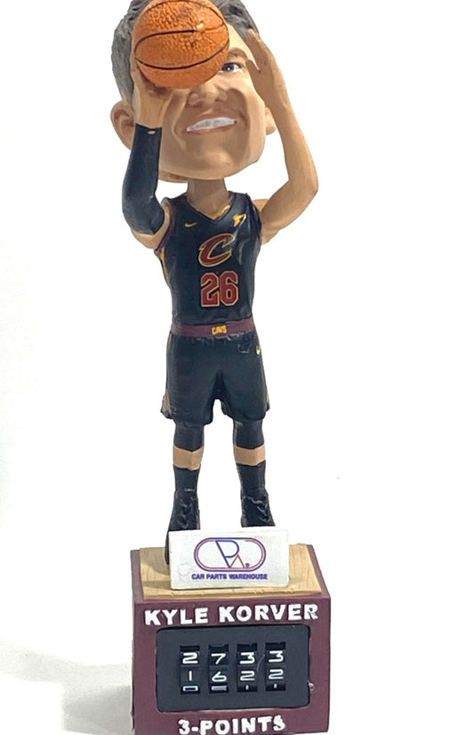 Kyle Korver 2018 NBA Cleveland Cavaliers "Korver Kounter" Bobblehead (Used) by Cleveland Cavaliers