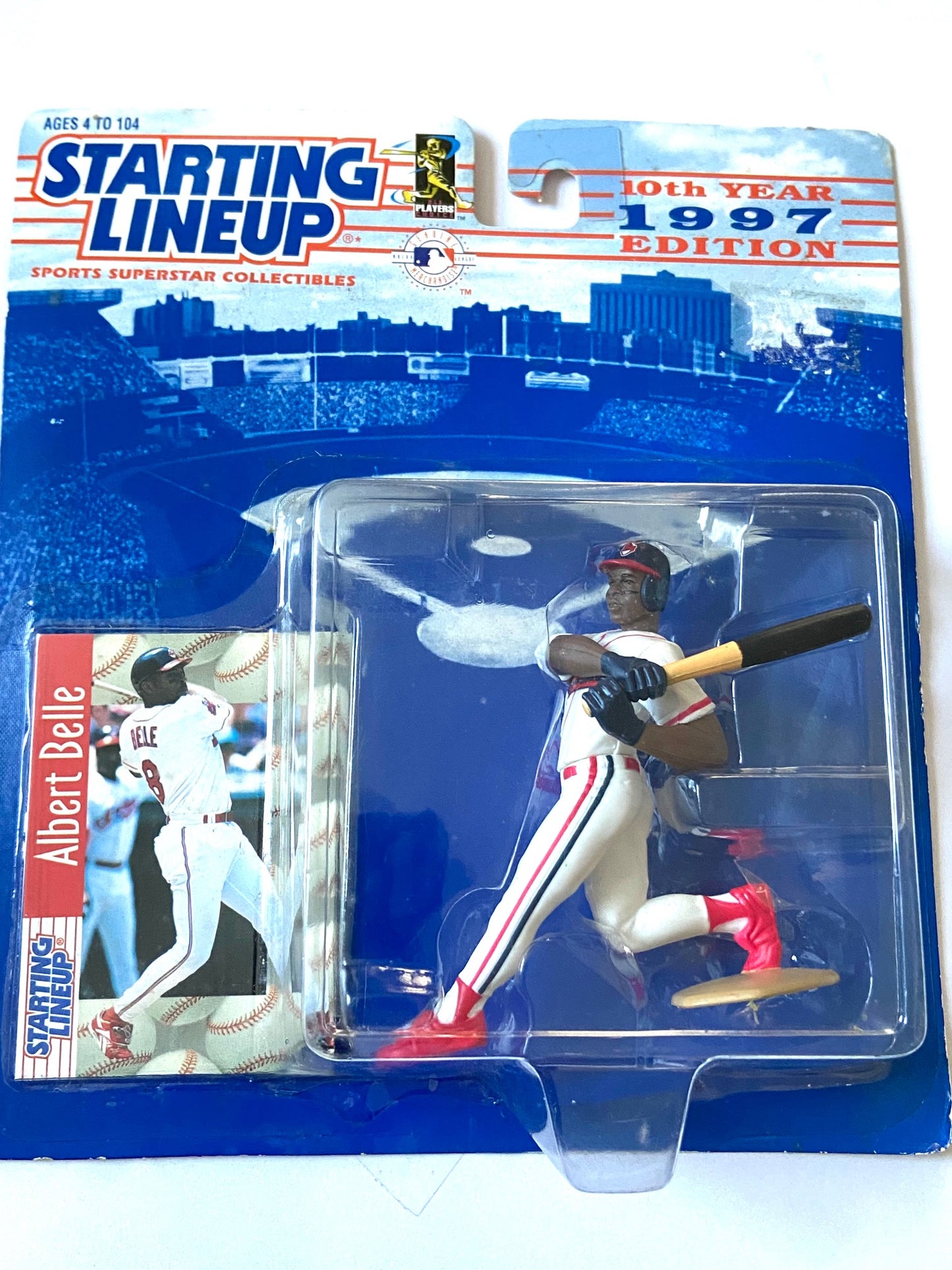 Albert Belle 1997 Cleveland Indians MLB Starting Lineup Figure (New) by Kenner