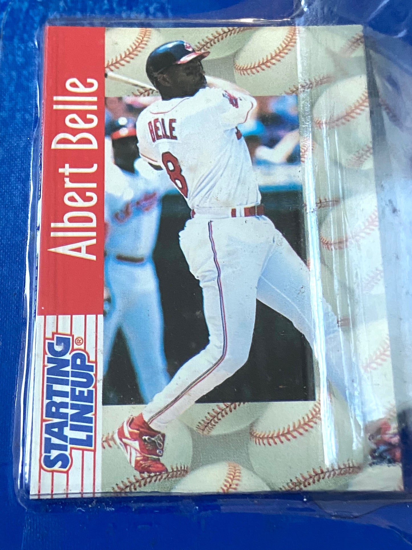 Albert Belle 1997 Cleveland Indians MLB Starting Lineup Figure (New) by Kenner