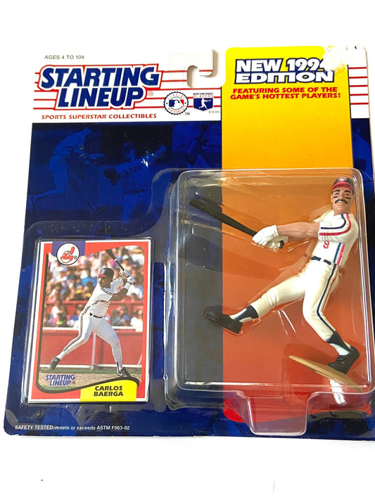 Carlos Baerga 1994 Cleveland Indians MLB Starting Lineup Figure by Kenner