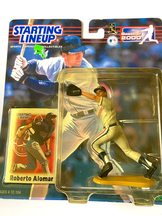 Roberto Alomar 2000 Cleveland Indians MLB Starting Lineup Figure by Hasbro