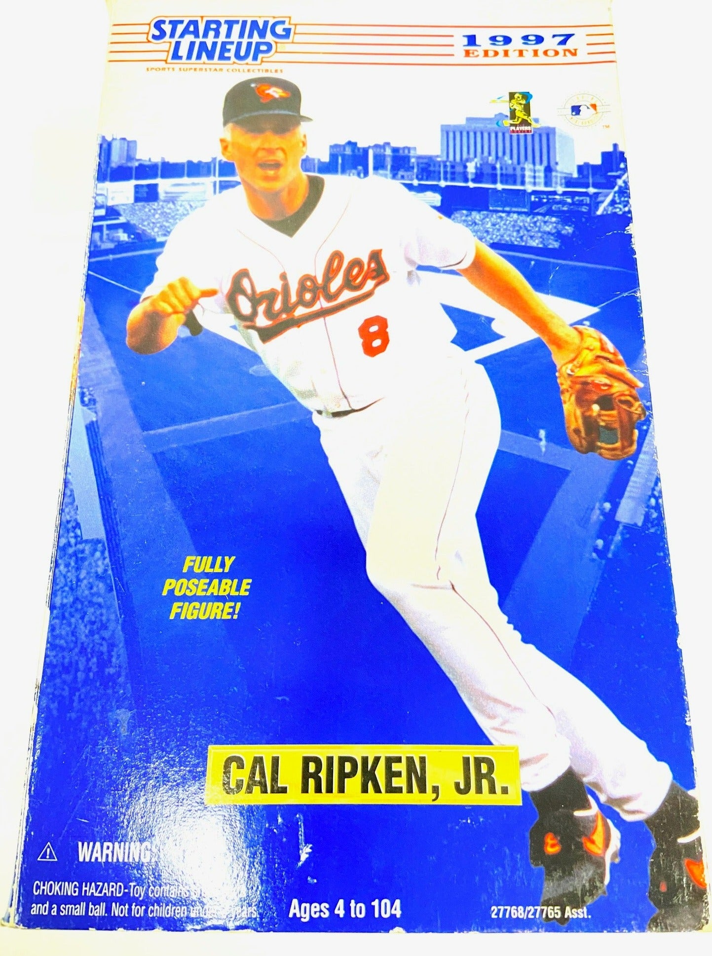 Cal Ripken 1997 Baltimore Orioles 12" MLB Starting Lineup Figure by Kenner