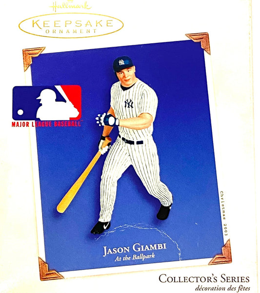 Jason Giambi 2003 MLB New York Yankees Ornament (Used) by Hallmark