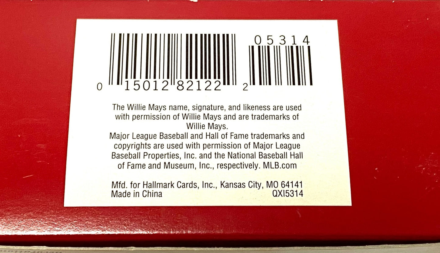 Willie Mays 2004 MLB San Francisco Giants Keepsake Ornament (Used) by Hallmark