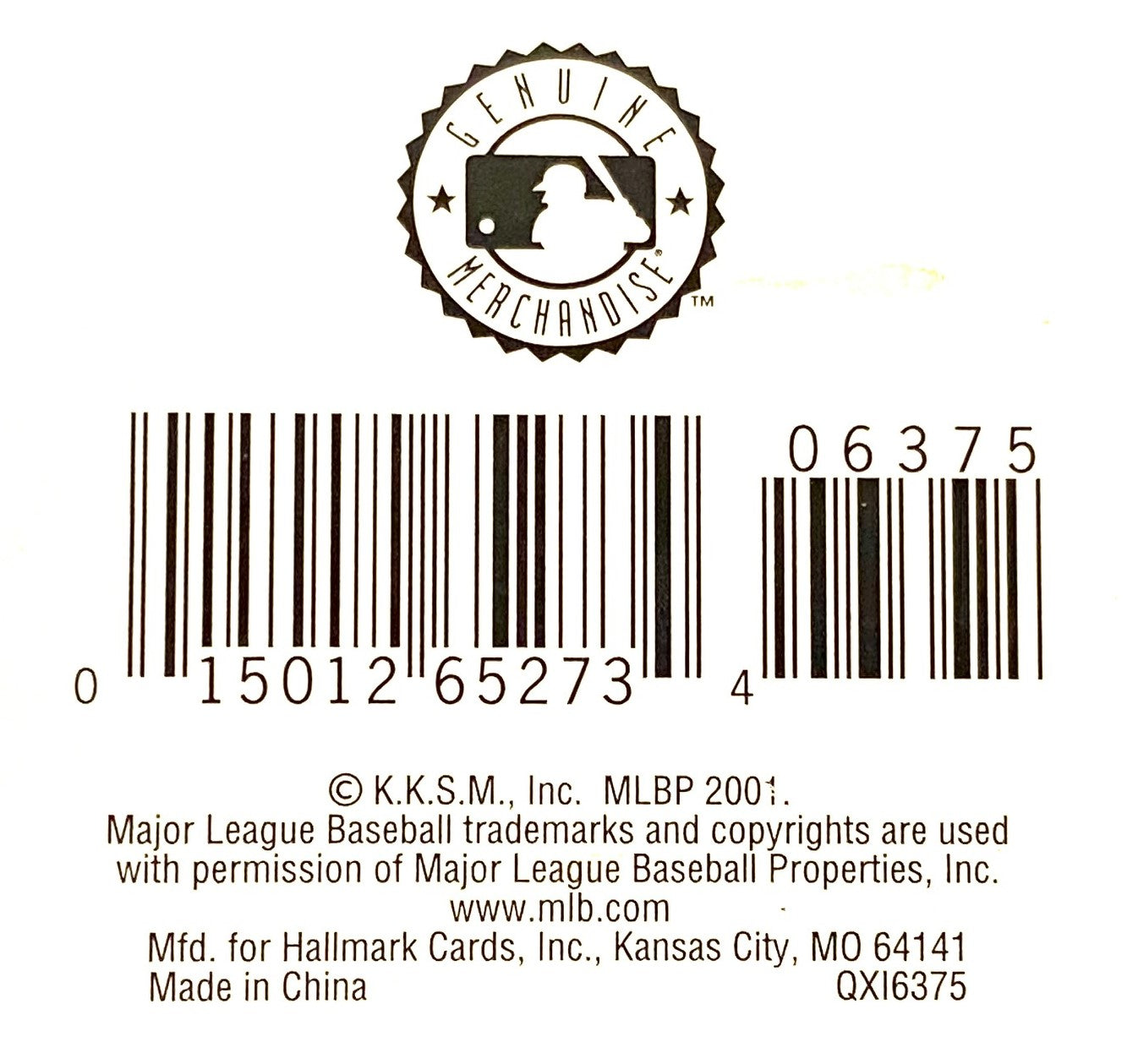 Sammy Sosa 2001 MLB Chicago Cubs Keepsake Ornament Used by Hallmark