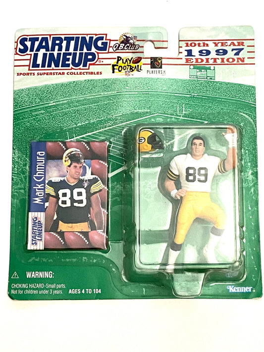 Mark Chmura 1997 Green Bay Packers NFL Starting Lineup NOS Figurine by Kenner