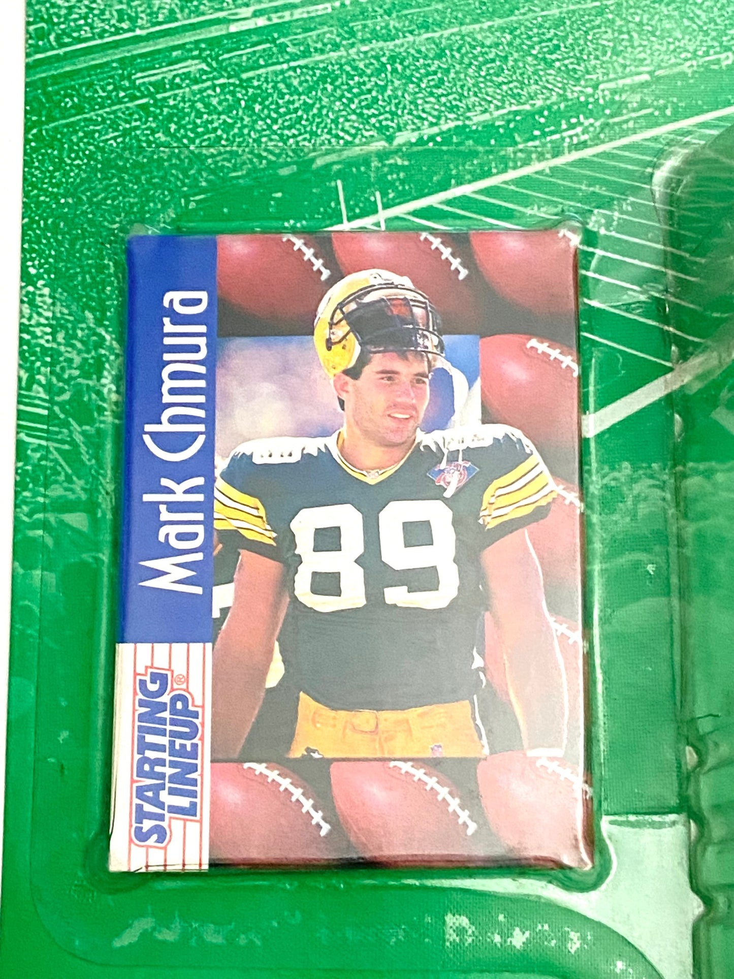 Mark Chmura 1997 Green Bay Packers NFL Starting Lineup NOS Figurine by Kenner