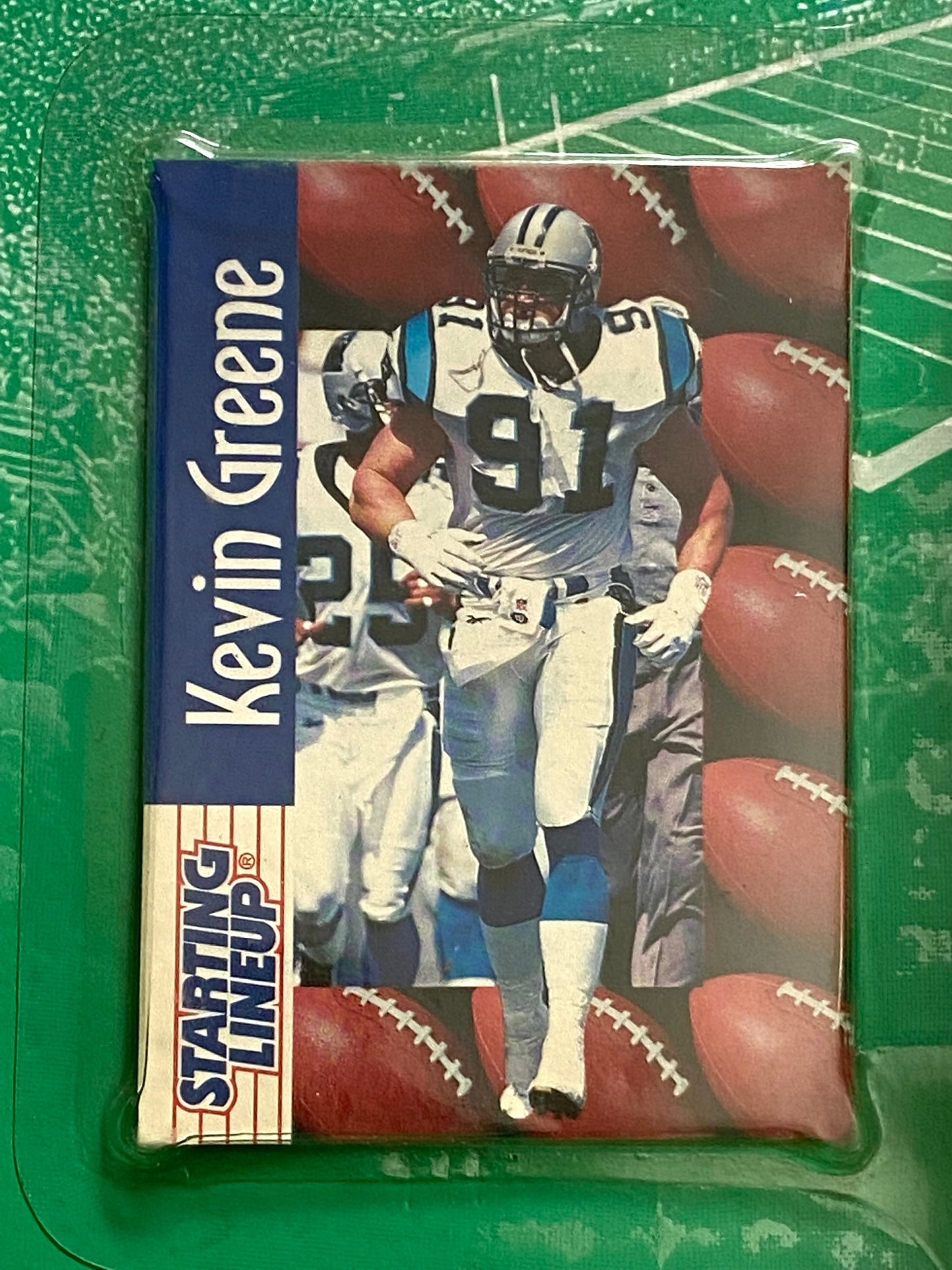 Kevin Greene 1997 Carolina Panthers NFL Starting Lineup Figurine NOS by Kenner