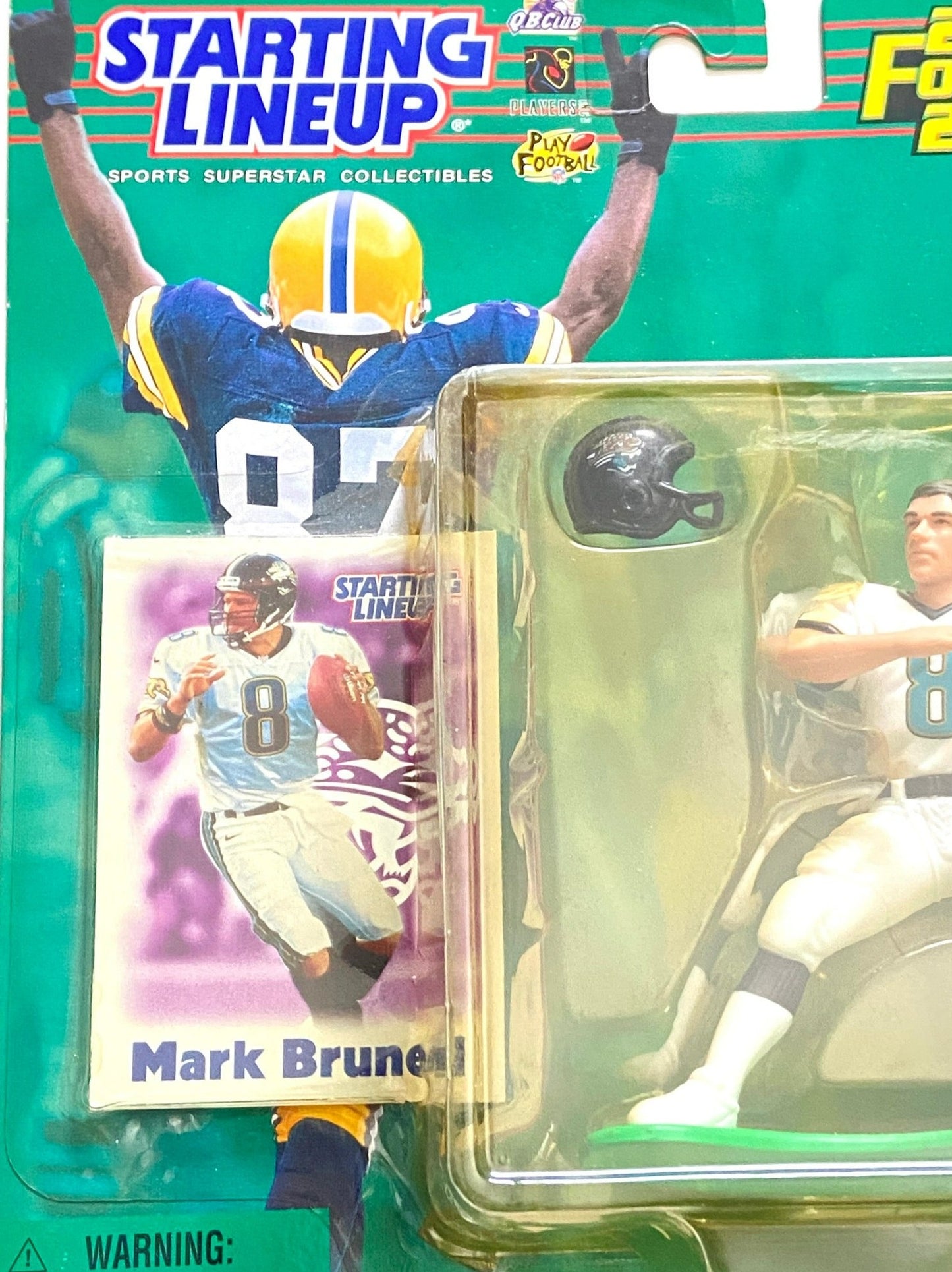 Mark Brunell 2000-01 NFL Jacksonville Jaguars Starting Lineup Figurine NOS by Hasbro
