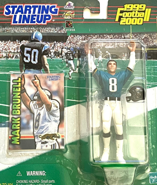 Mark Brunell 1999-2000 NFL Jacksonville Jaguars Starting Lineup Figurine NOS by Hasbro