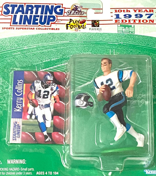 Kerry Collins 1997 NFL Carolina Panthers NOS Starting Lineup Figurine by Kenner