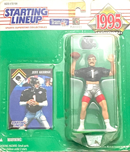 Jeff George 1995 NFL Atlanta Falcons NOS Starting Lineup Figurine by Kenner