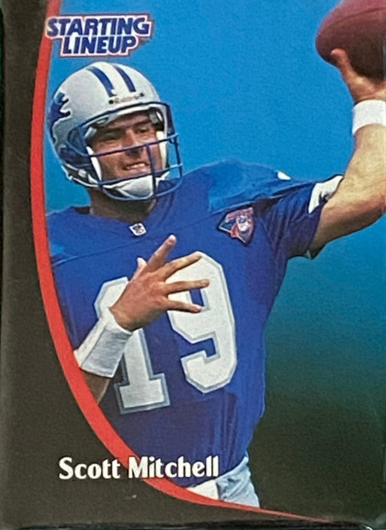 Scott Mitchell 1998 NFL Detroit Lions Starting Lineup Figurine NOS by Kenner