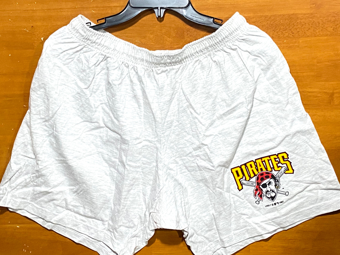 Pittsburgh Pirates 1997 MLB Adult XL Gray Shorts by Logo 7/ Spectator Sportswear